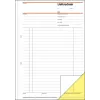 Verslo forma Sigel SD015 A4 balta geltona 80 lapų