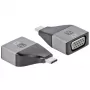 Techly IADAP USBC-VGAC USB-C į VGA adapteris 1920 x 1200 pikselių juoda, sidabrinė