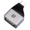 Techly IADAP USBC-VGAC USB-C į VGA adapteris 1920 x 1200 pikselių juoda, sidabrinė
