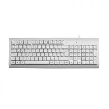 Klaviatūra MediaRange MROS116 Office USB QWERTZ vokiška balta