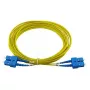 BlueOptics SFP3232BU2MK InfiniBand šviesolaidinis kabelis 2 m SC Geltonas