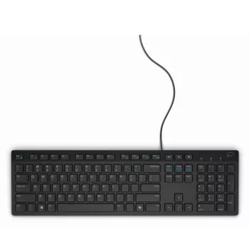 DELL KB216 laidinė klaviatūra, ispaniška QWERTY, juoda