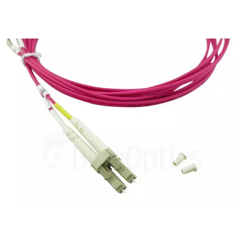BlueOptics QK732A-BO InfiniBand / šviesolaidinis kabelis 1 m LC violetinis