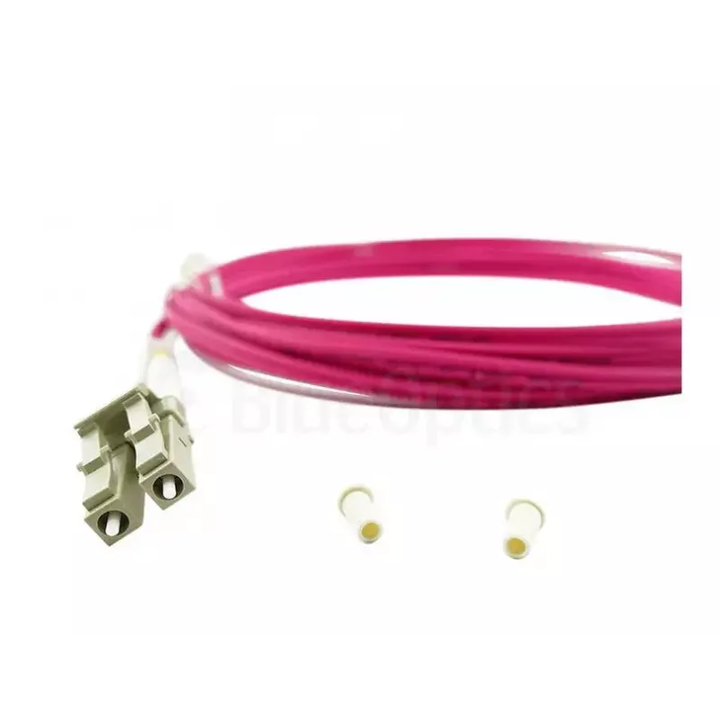 BlueOptics QK732A-BO InfiniBand / šviesolaidinis kabelis 1 m LC violetinis