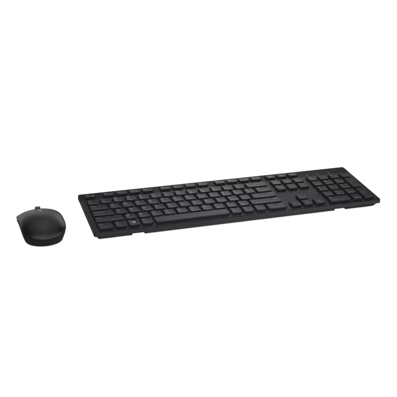 DELL KM636 belaidė klaviatūra su pele, RF, QWERTY UK International, juoda