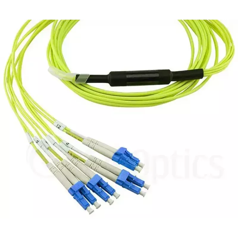 BlueOptics CBL-MPO12-4LC-SMF-5M-BO InfiniBand šviesolaidinis kabelis MPO 4x LC 5 m