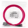 Skaidulinės optikos kabelis BlueOptics SFP3233FU0.5MK SC ST OM4 0,5 m, rausvos spalvos