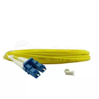 BlueOptics InfiniBand šviesolaidinis kabelis 5m LC kištukas-kištukas geltonas
