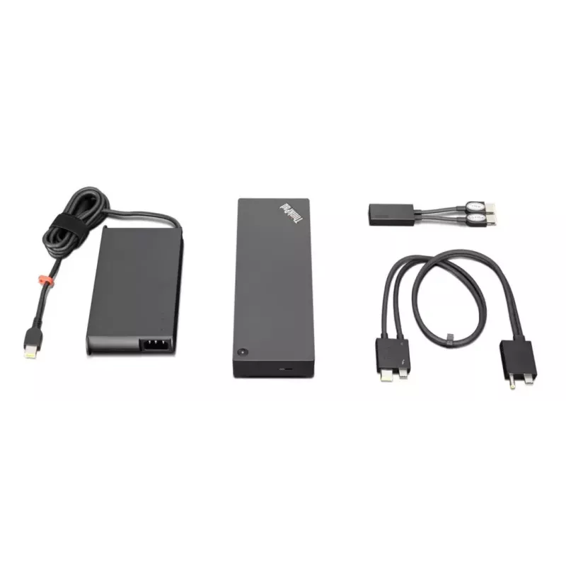 Lenovo ThinkPad Thunderbolt 3 Workstation Dock Gen 2, laidinis, juodas