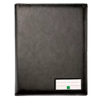 Asmeninis organizatorius Sigel EF510, dirbtinė oda su plastikiniais elementais, juodas, A5 formatas
