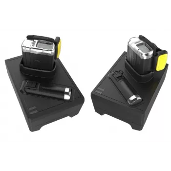 Zebra CRD-NGRS-1S1BU-01 vieno lizdo USB krovimo stotelė su atsarginės baterijos įkrovimu