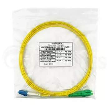 Skaidulinis optinis kabelis BlueOptics SFP3131BU5MS LC G.657.A1 5 m Geltonas