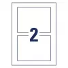 Avery Placard Label Holders 8002-5 šviesiai pilki lipnūs etikečių laikikliai A4
