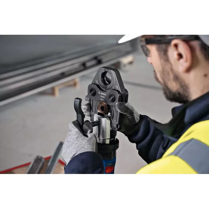 Bosch GPT 18V-32 akumuliatorinis presavimo įrankis vamzdžiams