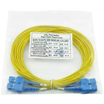 Optinis pluoštinis kabelis BlueOptics CAB-SMF-SC-SC-1 1 m SC SC G.657.A1