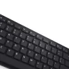 DELL Pro belaidė klaviatūra ir pelė KM5221W – UK (QWERTY) – juoda, pilno dydžio (100%), RF belaidis ryšys, QWERTY, juoda, su pele