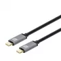 Techly USB 3.2 Gen 2 USB-C M/M laidas 1m juodas