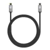 Techly ICOC-MUSB322-CM-010 USB 3.2 Gen 2 kabelis, USB-C kištukas, 1 m, juodas
