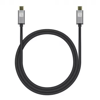 Techly USB 3.2 Gen 2 USB-C M/M laidas 1m juodas