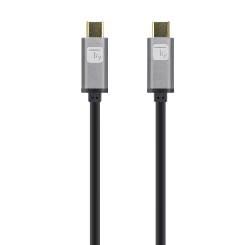 Techly ICOC-MUSB322-CM-010 USB 3.2 Gen 2 kabelis, USB-C kištukas, 1 m, juodas