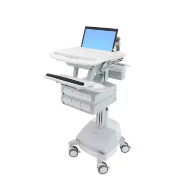 Multimedijos vežimėlis Ergotron StyleView aliuminis pilkai baltas
