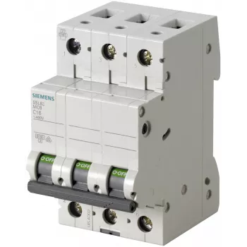 Siemens 5SL6316-6 automatinis jungiklis mini tipo B 16A 3P