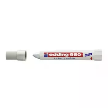 Permanentinis markeris su kulka antgaliu Edding 950 baltas