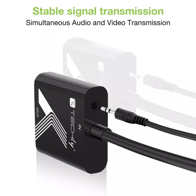 Techly HDMI į VGA adapteris su garso lizdu