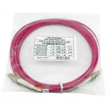 BlueOptics CBL-LC-OM4-2M-BO šviesolaidinis kabelis 2m LC jungtimi