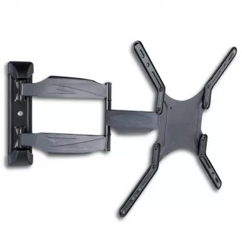 Techly ICA-PLB 171M ultra plonas pilno judesio TV laikiklis sieninis juodas 23-55 col.