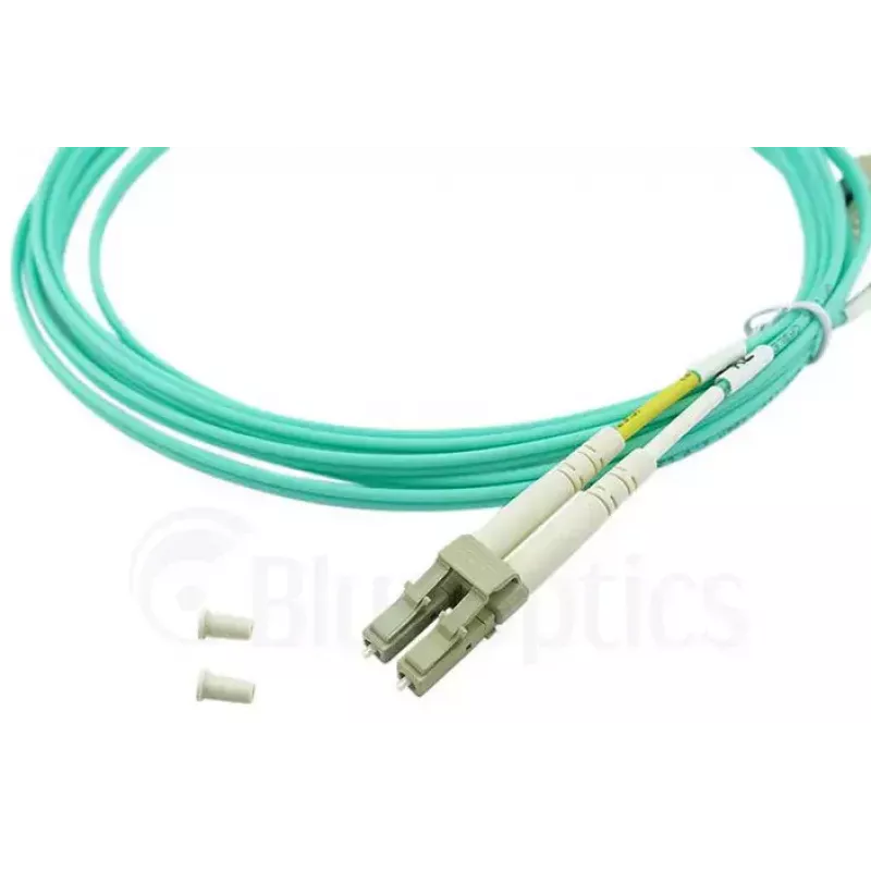Skaidulinis optinis kabelis BlueOptics AJ834A-BO 1m 2x LC OM3 pilnas dupleksas