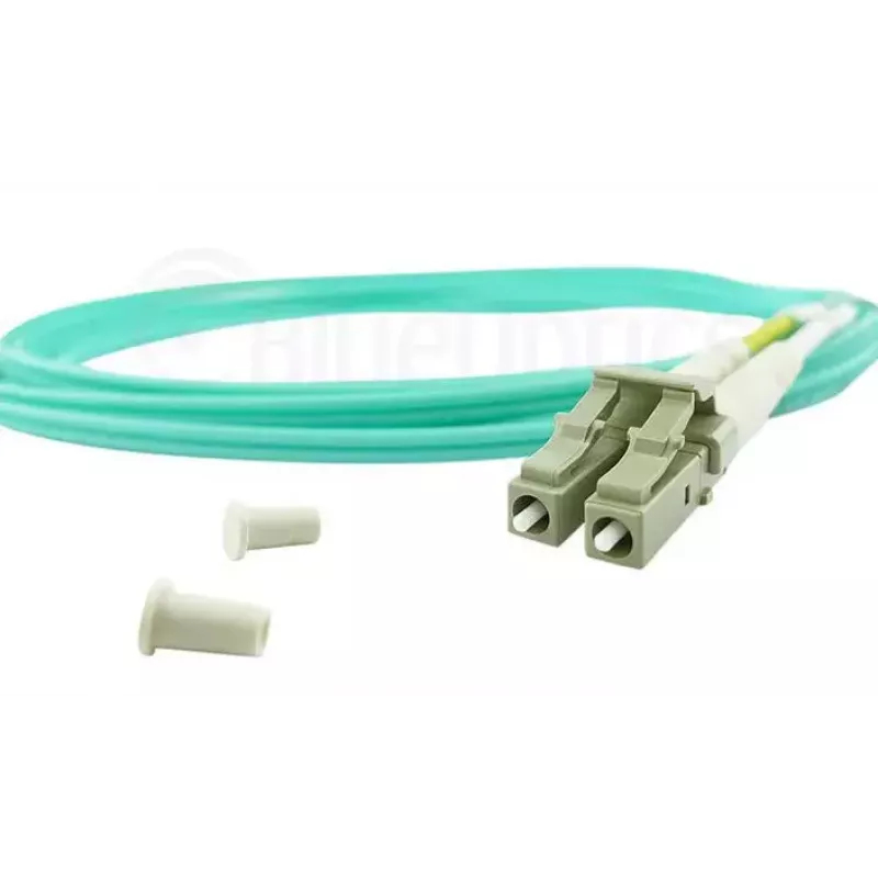 Skaidulinis optinis kabelis BlueOptics AJ834A-BO 1m 2x LC OM3 pilnas dupleksas