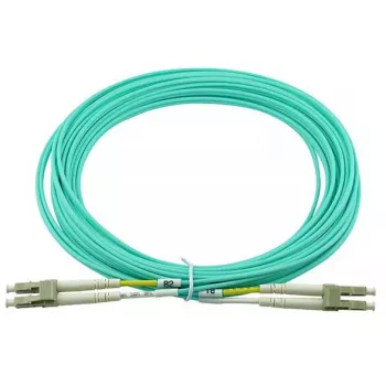 Skaidulinis optinis kabelis BlueOptics AJ834A-BO 1m 2x LC OM3 pilnas dupleksas