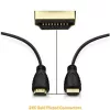 Techly HDMI 2.0 laidas A/A M/M 0,5 m juodas ICOC HDMI2-4-005