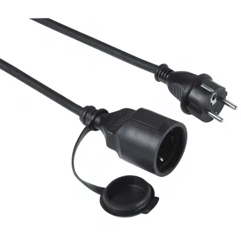 Prailginimo laidas Hama Outdoor 10 m, IP44, juodas
