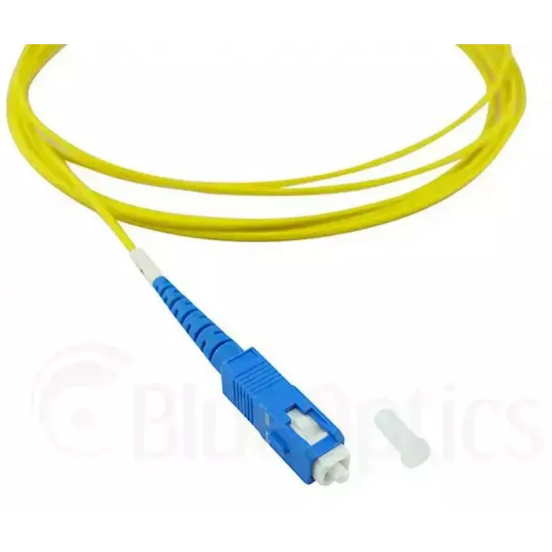 Skiemo šviesolaidinis kabelis BlueOptics SFP2122BU10MK LC SC G.657.A1 10 m Geltonas