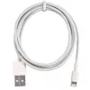 Techly ICOC APP-8WH1 laidas Lightning 1 m baltas