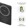 dbramante1928 re-charge - Power Bank 5K Wireless - Pilka, 5000 mAh, belaidis įkrovimas, 3.87 V, Pilka