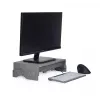BakkerElkhuizen Q-riser 110 Circular 76.2 cm stovas monitoriui pilka