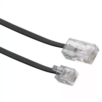 Schwaiger RJ-11 – RJ-45 jungiamasis kabelis 6,0 m juodas