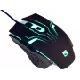 Sandberg Eliminator Mouse, dešinė ranka, USB Type-A, 2400 DPI, juoda
