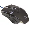 Sandberg Eliminator Mouse, dešinė ranka, USB Type-A, 2400 DPI, juoda