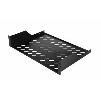 Rack lentyna Equip Fixed Shelf 19 inch 2U 800MM Juoda