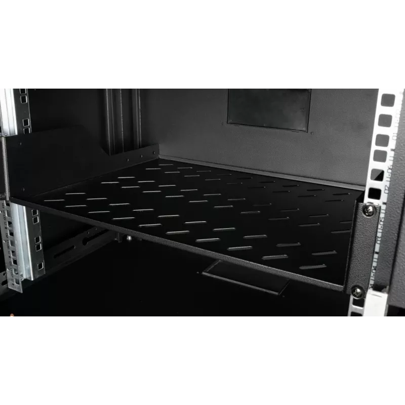 Rack lentyna Equip Fixed Shelf 19 inch 2U 800MM Juoda