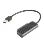 Lyties keitiklis USB 3.1 A į SATA, juodas, Akasa AK-AU3-07BK