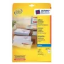 Lipdukai (etiketės) spausdintuvui Avery J8177-25 balta