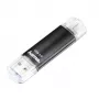 „Hama Laeta Twin“ USB atmintukas 256 GB USB Type-A / Micro-USB 3.2 Gen 1 (3.1 Gen 1) juodas