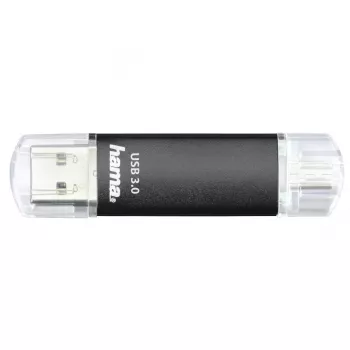 „Hama Laeta Twin“ USB atmintukas 256 GB USB Type-A / Micro-USB 3.2 Gen 1 (3.1 Gen 1) juodas