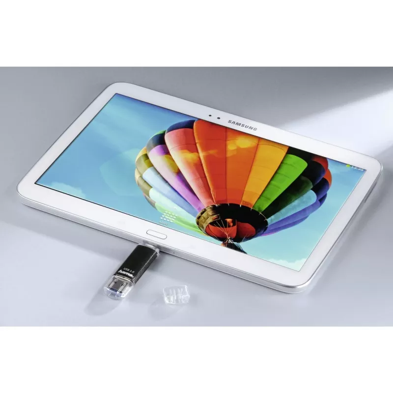 „Hama Laeta Twin“ USB atmintukas 256 GB USB Type-A / Micro-USB 3.2 Gen 1 (3.1 Gen 1) juodas