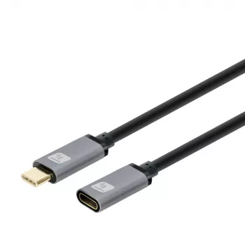 Techly USB 3.2 Gen 2 USB-C M/F Laidas 1m Juodas